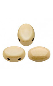 Les perles par Puca® Samos beads Opaque beige ceramic look 03000/14413